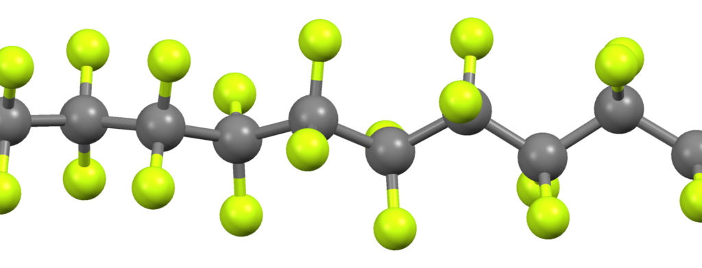 Polytetrafluorothylene Molecule