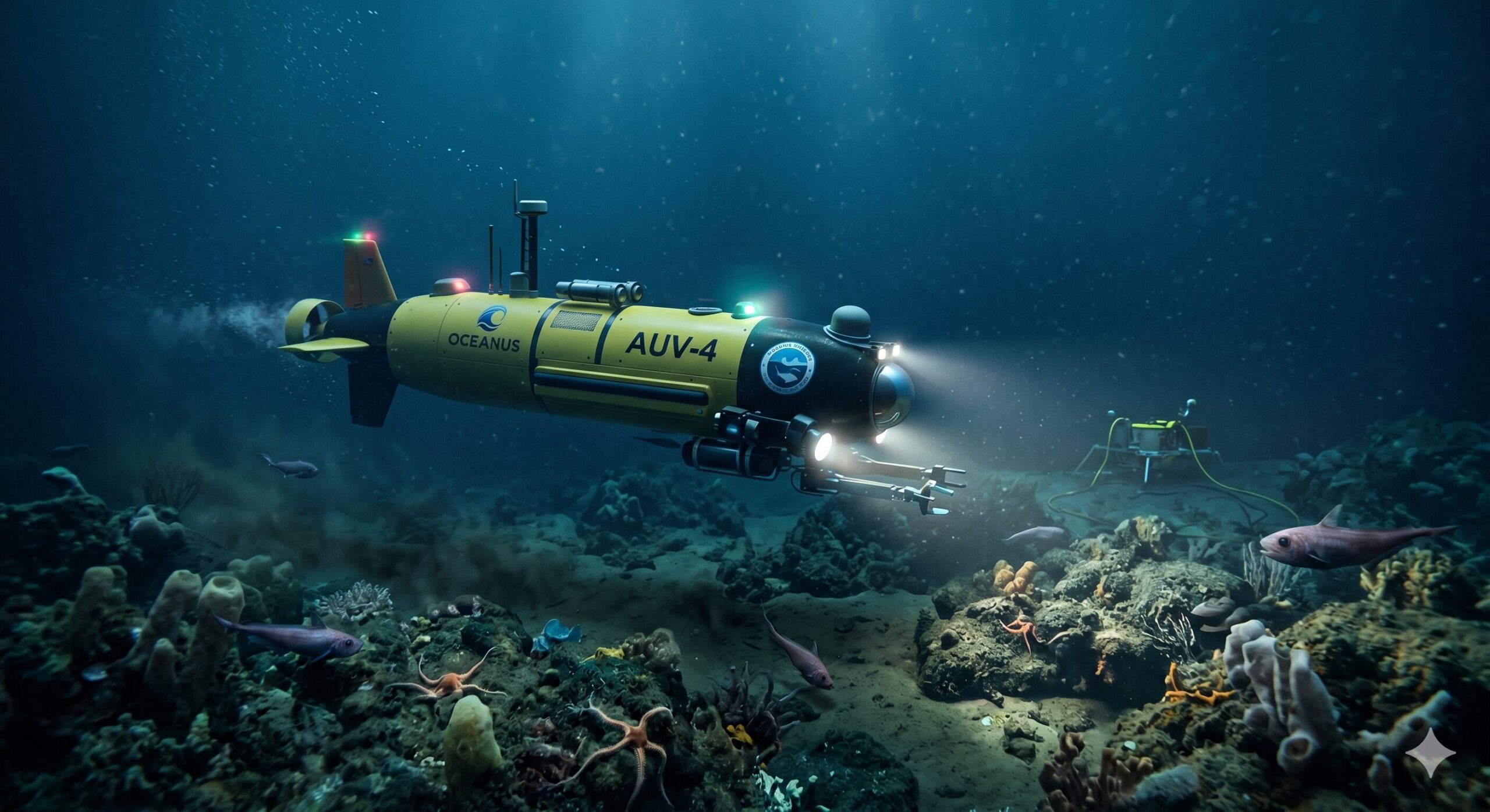 An example of a subsea AUV